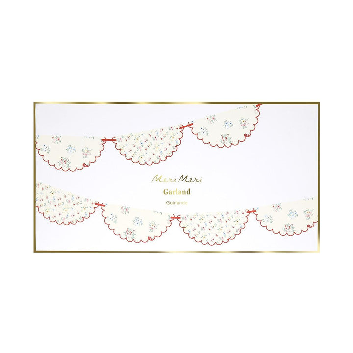 Ditsy Posy Paper Party Garland Bunting Ditsy Posy Paper Party Garland