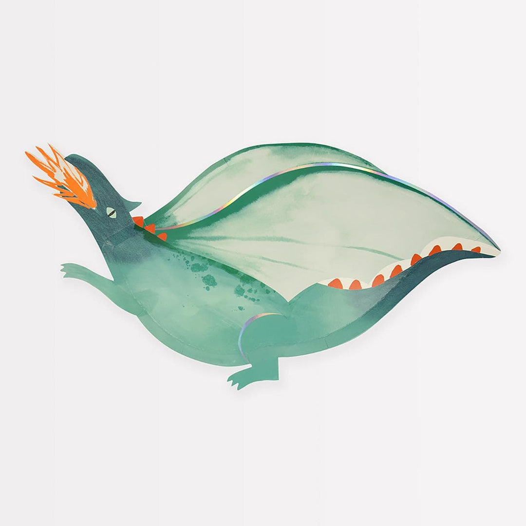 Dragon Party Platter x 4 | Meri Meri party plates Dragon Party Platter x 4