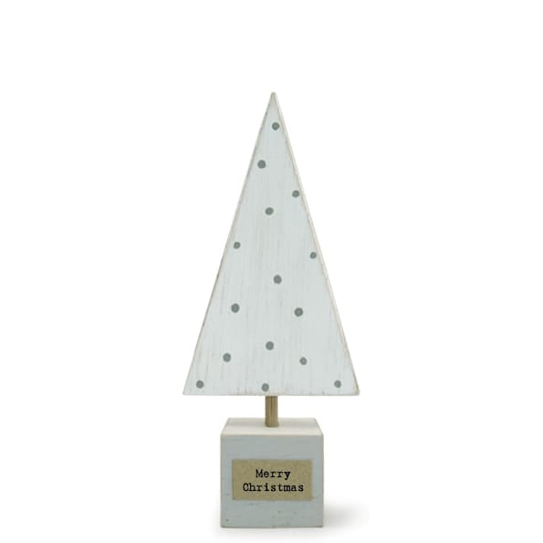 East of India Handmade White Christmas Tree | Wood and Wire Christmas Decoration East of India Handmade Wood and Wire Christmas Tree Decoration - White