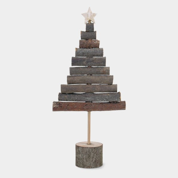 East of India Large Standing Stick Tree Christmas Decoration Christmas Decoration East of India Standing Stick Tree Christmas Decoration - Large
