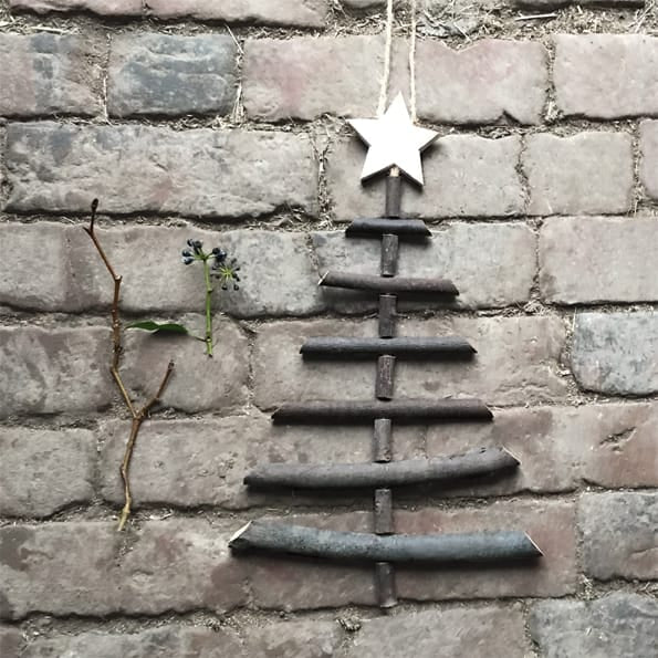 East of India Large Twig Christmas Tree Decoration Christmas Decoration East of India Twig Christmas Tree Decoration - Large