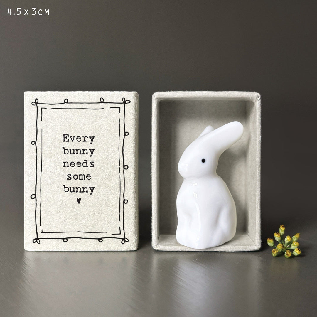 East of India - Matchbox Bunny Ornament gift East of India - Matchbox Bunny Ornament