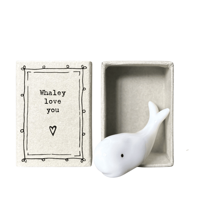 East of India - Matchbox Whale Ornament gift East of India - Matchbox Whale Ornament