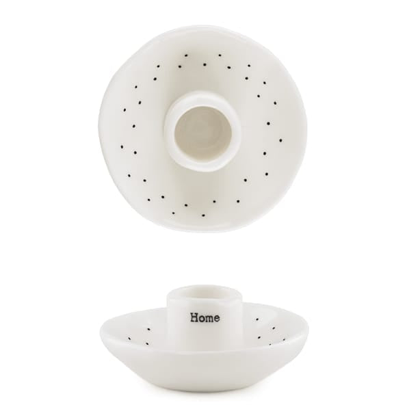 East of India Porcelain Candle Holder, Home candle holder East of India Porcelain Candle Holder - Home