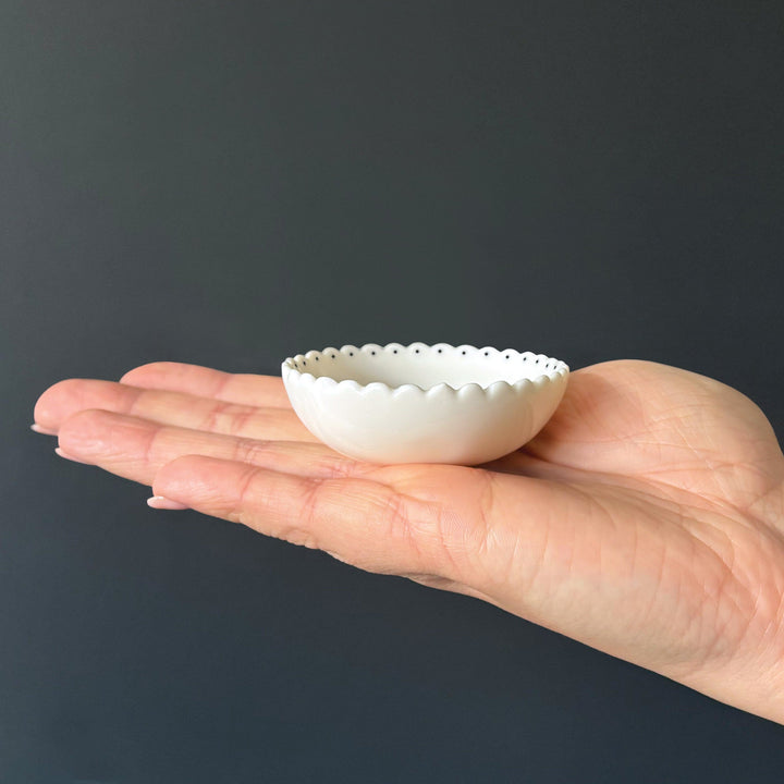 East of India Small Scallop Bowl - Lovely Mum dish East of India Small Scallop Bowl - Lovely Mum