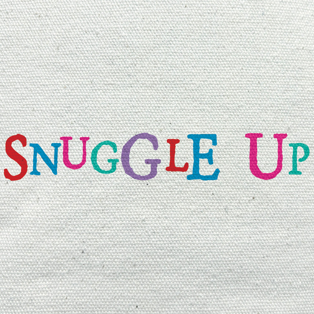 East of India Snuggle Up Cotton Cushion gift East of India Cotton Cushion - Snuggle Up