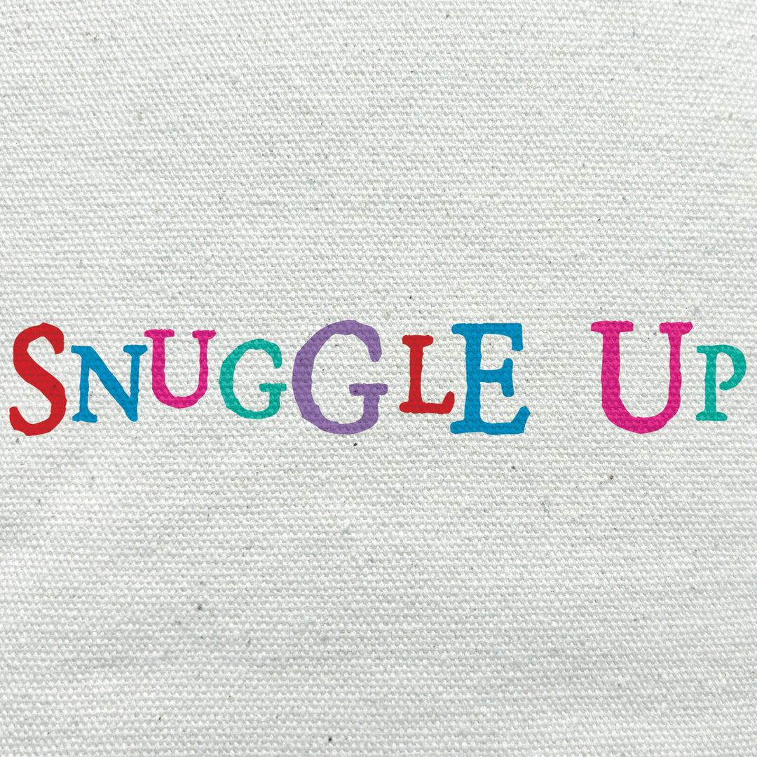 East of India Snuggle Up Cotton Cushion gift East of India Cotton Cushion - Snuggle Up