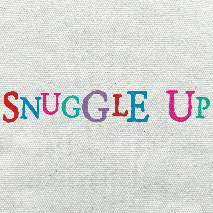 East of India Snuggle Up Cotton Cushion gift East of India Cotton Cushion - Snuggle Up