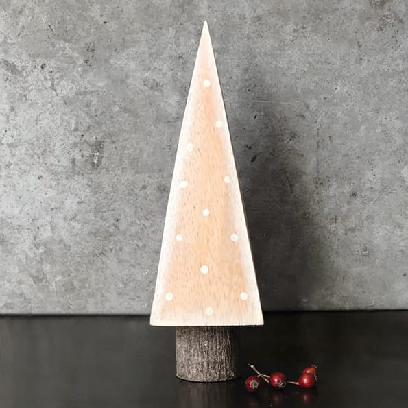 East of India Square Wooden Christmas Tree Decoration Christmas Decoration East of India Square Wooden Christmas Tree Decoration