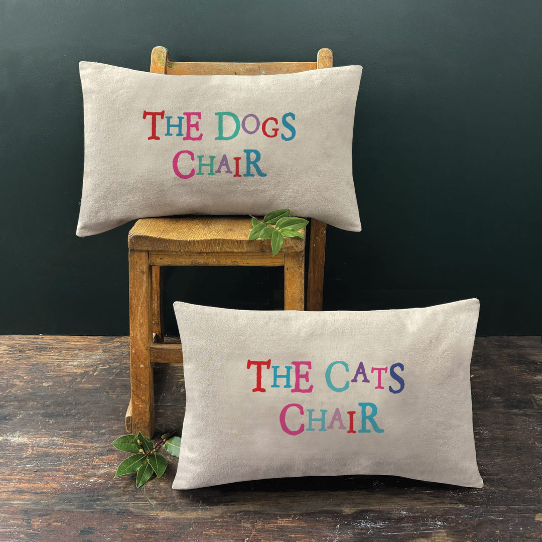 East of India The Cats Chair Cotton Cushion gift East of India Cotton Cushion - The Cats Chair