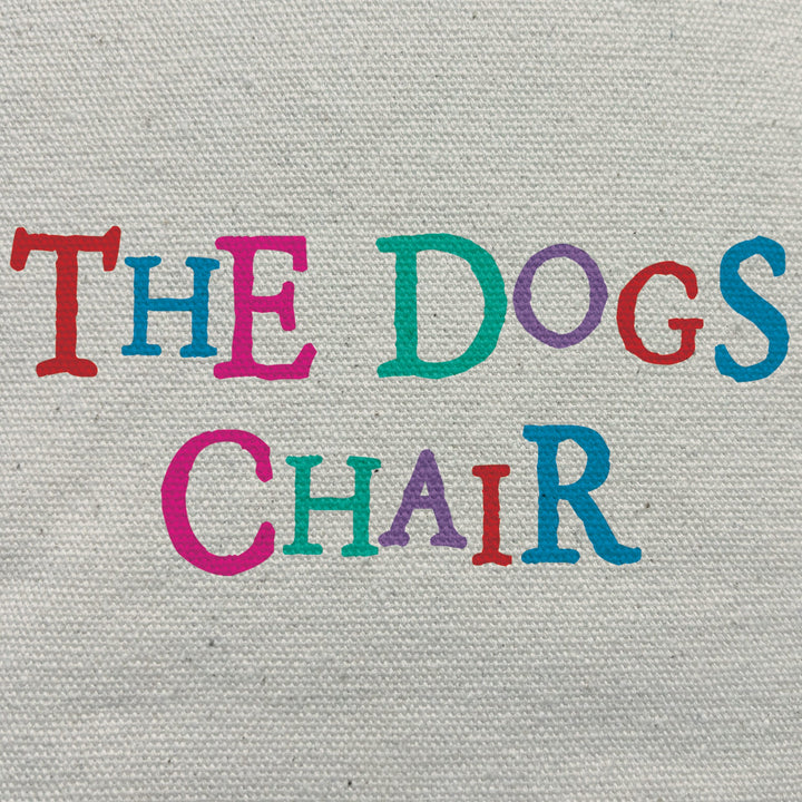 East of India The Dogs Chair Cotton Cushion gift East of India Cotton Cushion - The Dogs Chair