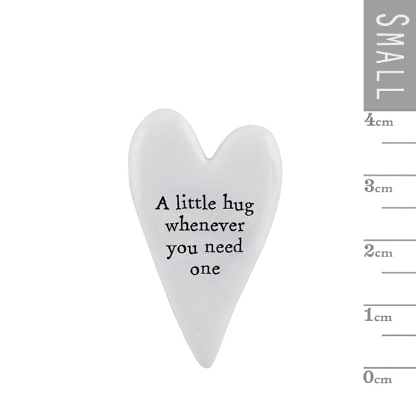 East of India Tiny Heart Token - A Little Hug gift East of India Tiny Heart Token - A Little Hug