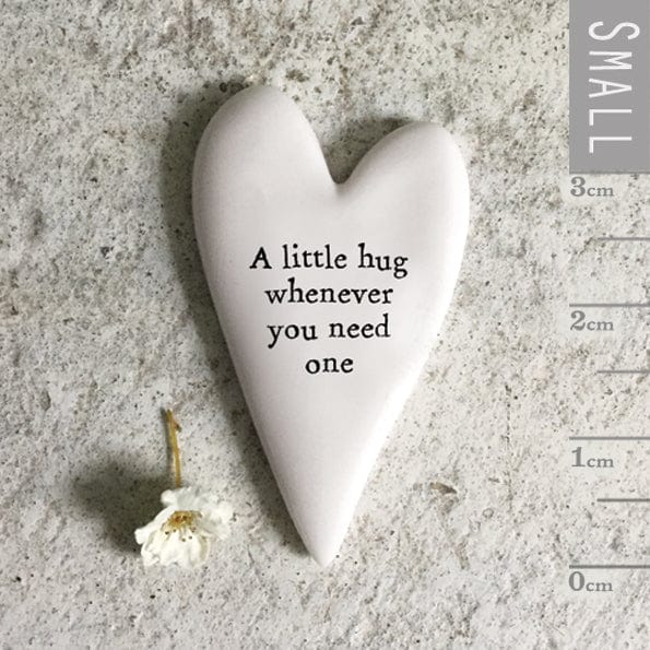 East of India Tiny Heart Token - A Little Hug gift East of India Tiny Heart Token - A Little Hug