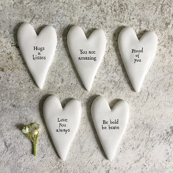 East of India Tiny Heart Token - Love You Always gift East of India Tiny Heart Token - Love You Always