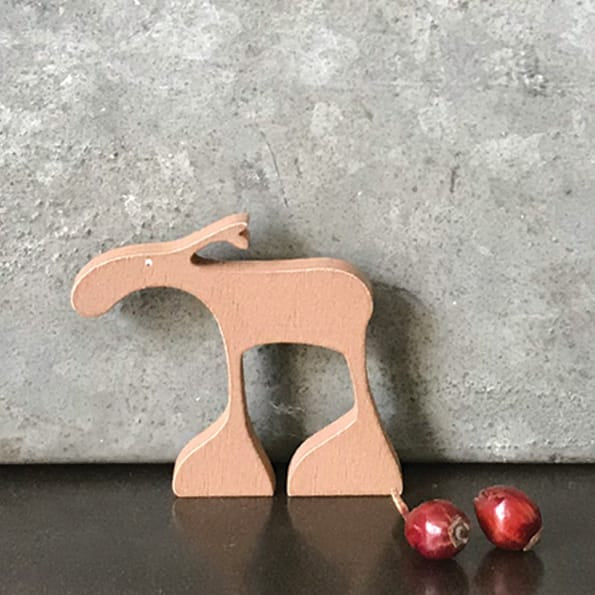 East of India Tiny Wooden Reindeer Christmas Decoration Christmas Decoration East of India Tiny Wooden Reindeer Christmas Decoration