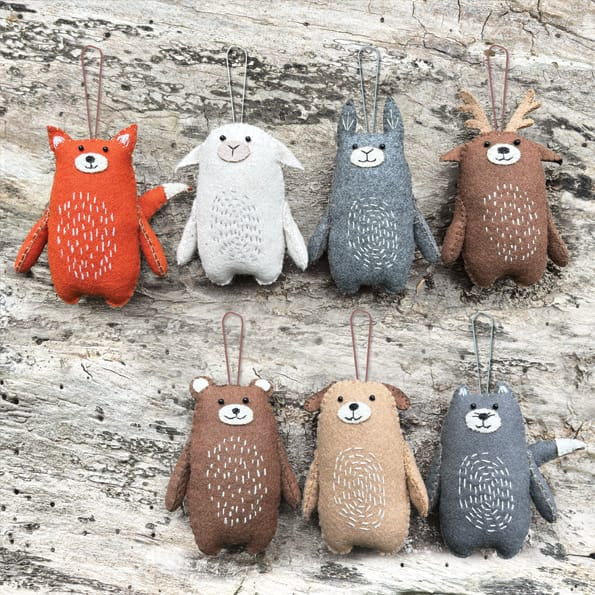 East of India Woodland Reindeer Christmas Tree Decoration Christmas Decoration East of India Woodland Animal Christmas Tree Decoration - Reindeer