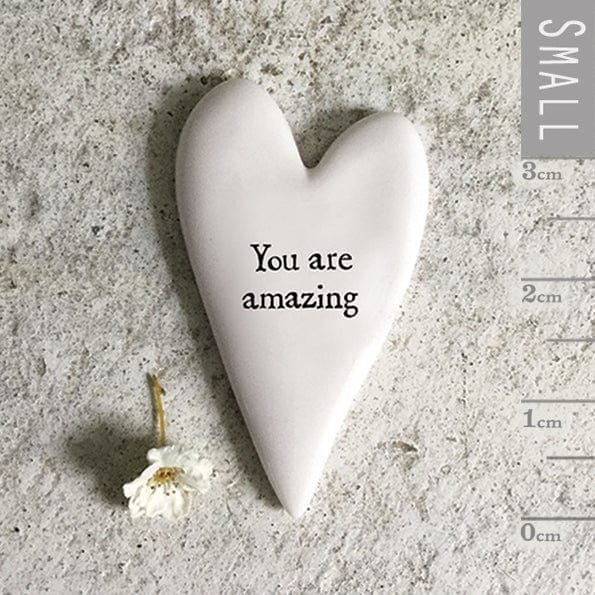 East of India Gift - You are Amazing mini porcelain token