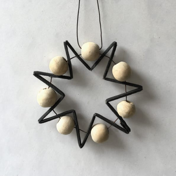 East of India Zigzag Seven Pointed Star Decoration Hanging Decoration East of India Zigzag Seven Pointed Star Decoration