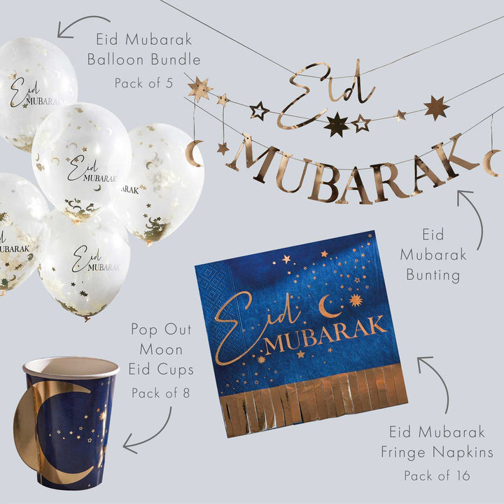 Eid Celebration Decorations Bundle party decorations Eid Celebration Bundle