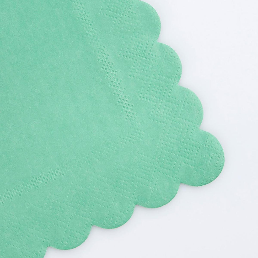Emerald Green Large Party Napkins x 16 | Meri Meri party napkins Emerald Green Large Party Napkins x 16