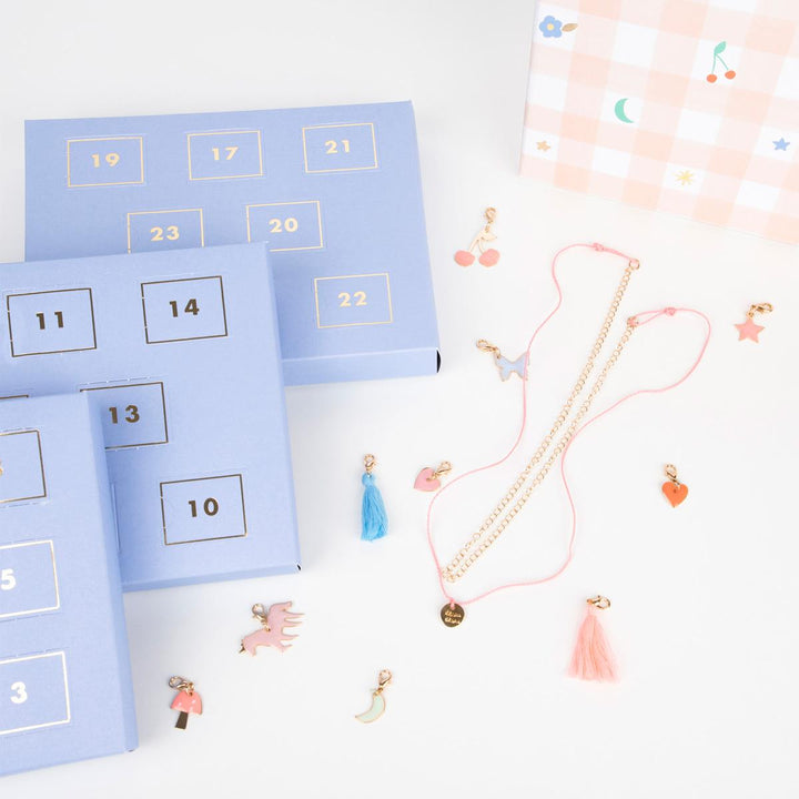Enamel Charm Necklace Advent Calendar | Meri Meri Advent Calendars Enamel Charm Necklace Advent Calendar