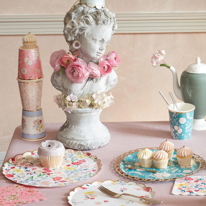 English Garden Party Cups x 8 | Meri Meri party cups English Garden Party Cups x 8