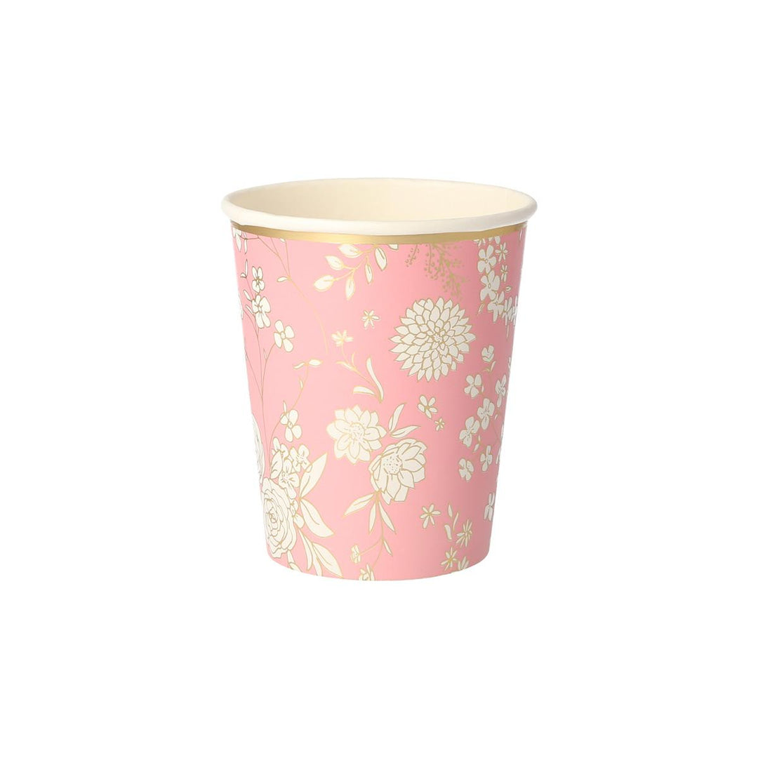 English Garden Party Cups x 8 | Meri Meri party cups English Garden Party Cups x 8
