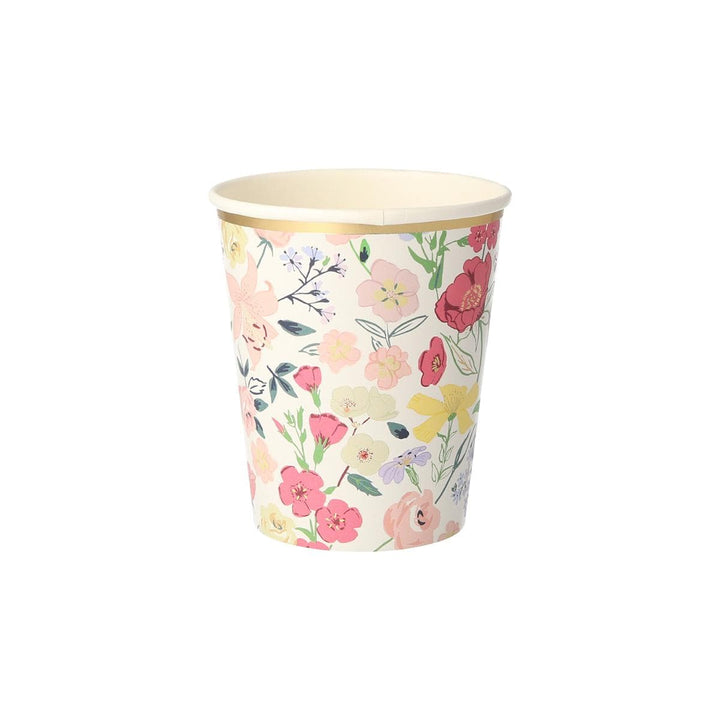 English Garden Party Cups x 8 | Meri Meri party cups English Garden Party Cups x 8