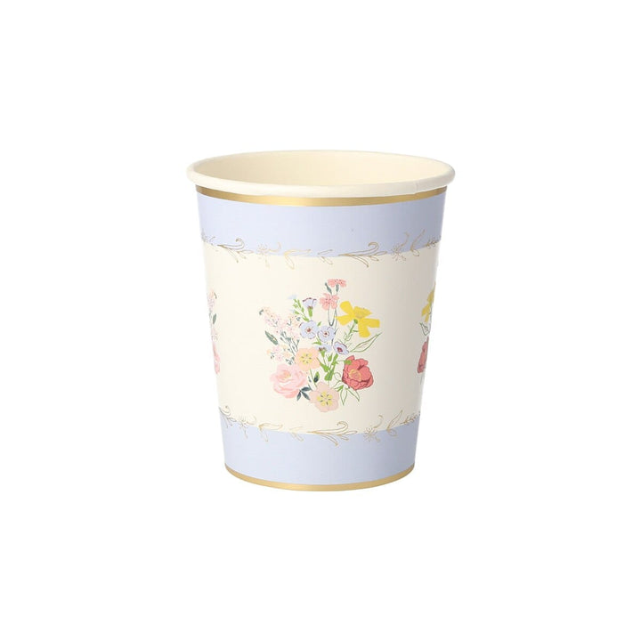 English Garden Party Cups x 8 | Meri Meri party cups English Garden Party Cups x 8