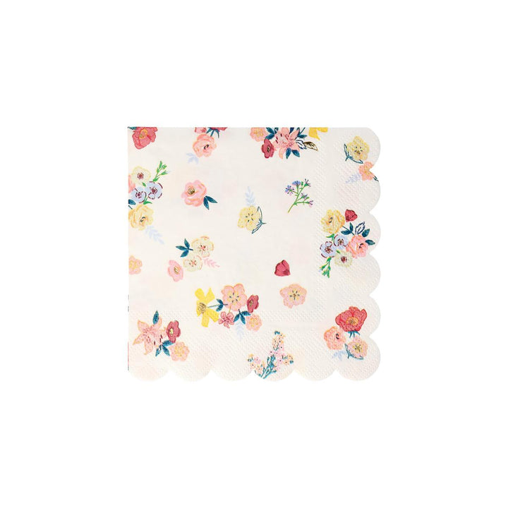 English Garden Small Party Napkins x 16 | Meri Meri party napkins English Garden Small Party Napkins x 16
