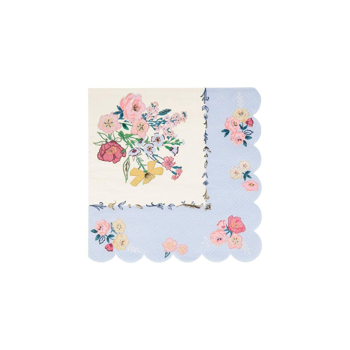 English Garden Small Party Napkins x 16 | Meri Meri party napkins English Garden Small Party Napkins x 16