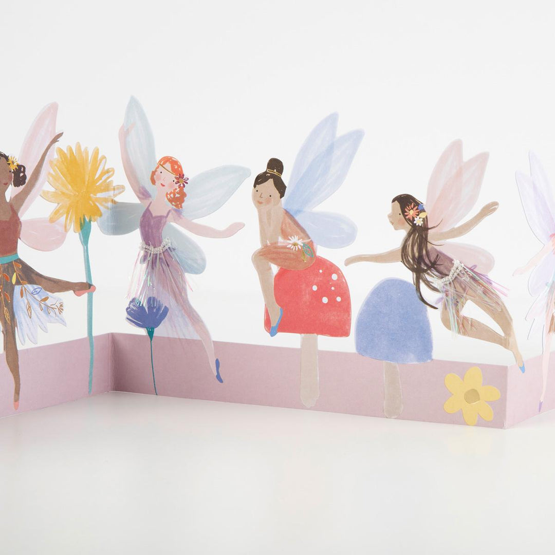 Fairies Birthday Card | Meri Meri Greetings Card Fairies Birthday Card