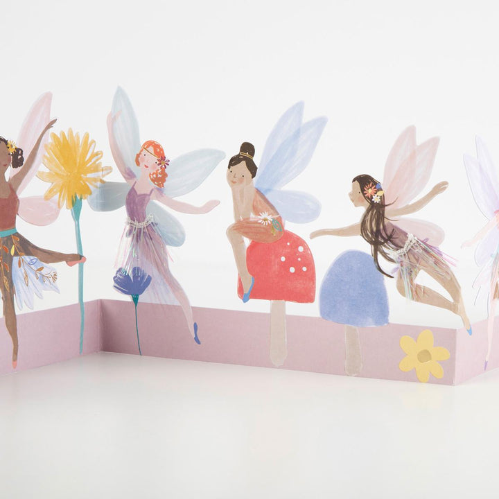 Fairies Birthday Card | Meri Meri Greetings Card Fairies Birthday Card
