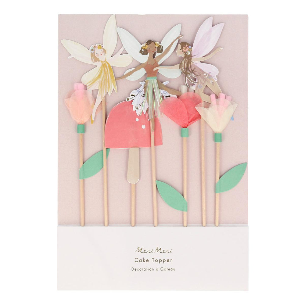 Fairy Cake Toppers x 7 | Meri Meri cake toppers Fairy Cake Toppers x 7