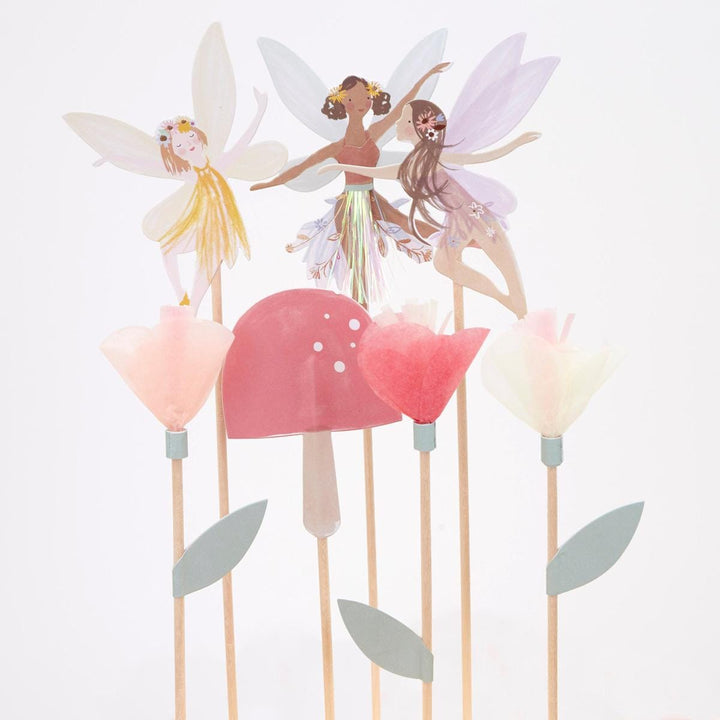 Fairy Cake Toppers x 7 | Meri Meri cake toppers Fairy Cake Toppers x 7