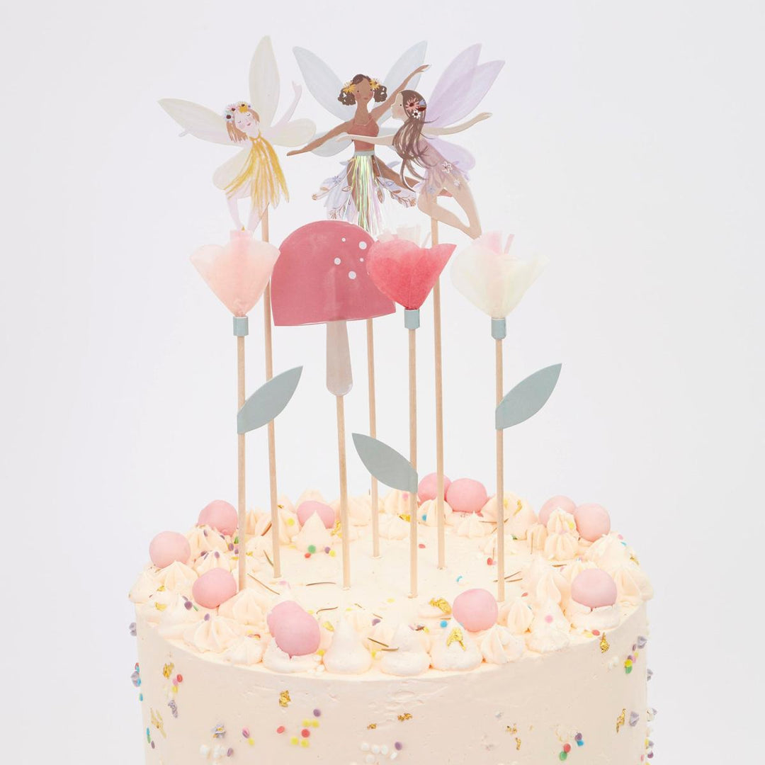 Fairy Cake Toppers x 7 | Meri Meri cake toppers Fairy Cake Toppers x 7