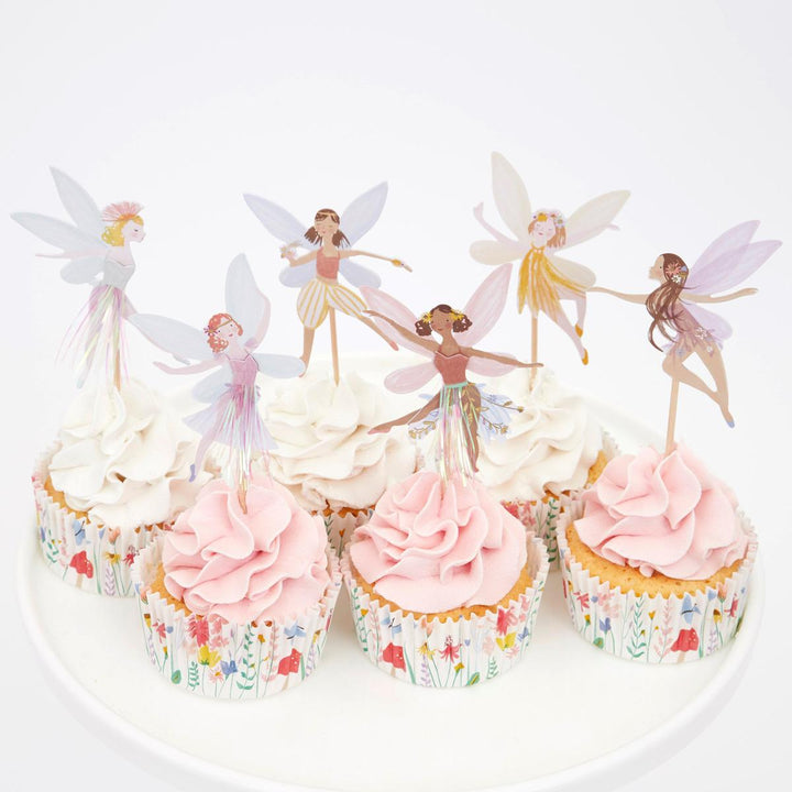 Fairy Cupcake Kit x 24 | Meri Meri Cupcake Toppers Fairy Cupcake Kit x 24