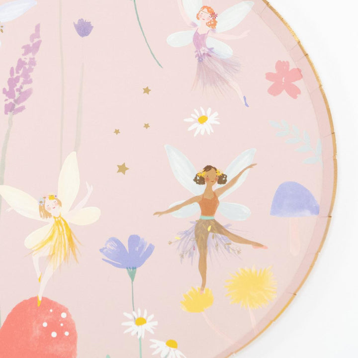 Fairy Dinner Party Plates x 8 party plates Fairy Dinner Party Plates x 8
