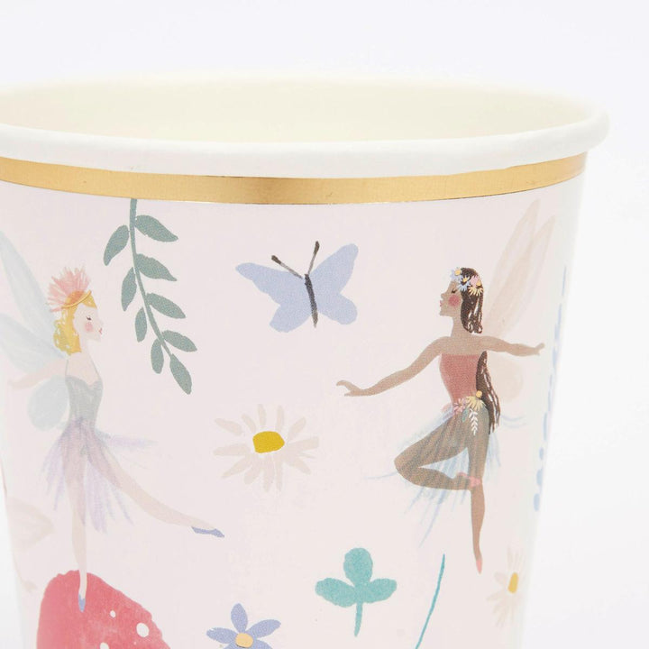 Fairy Party Cups x 8 | Meri Meri party cups Fairy Party Cups x 8