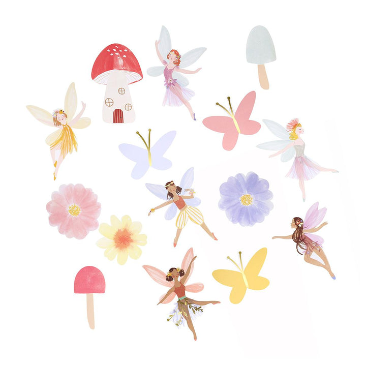 Fairy Shaped Stickers x 25 | Meri Meri Decorative Stickers Fairy Shaped Stickers x 25
