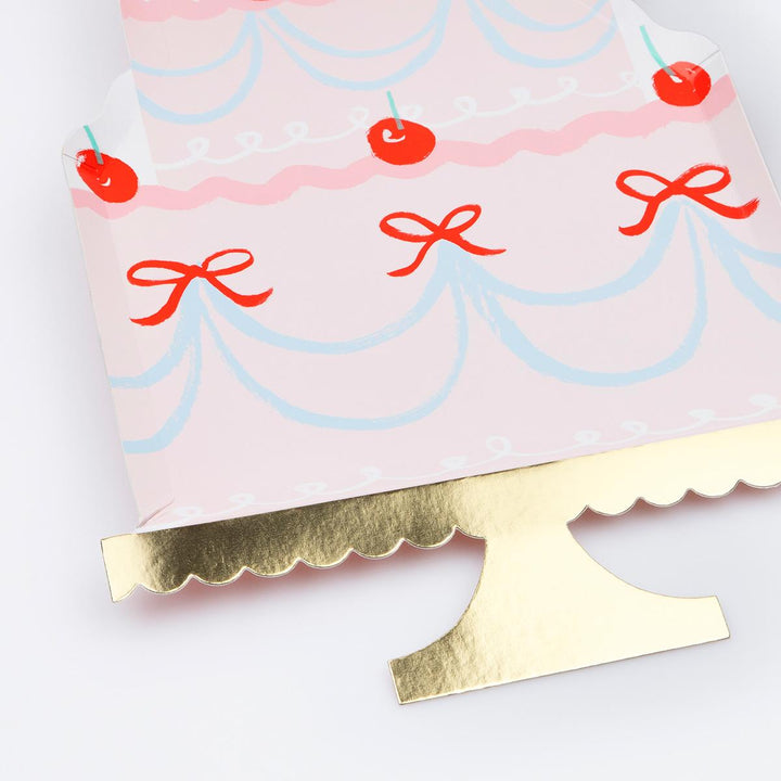 Fancy Cake Party Plates x 8 | Meri Meri party plates Fancy Cake Party Plates x 8