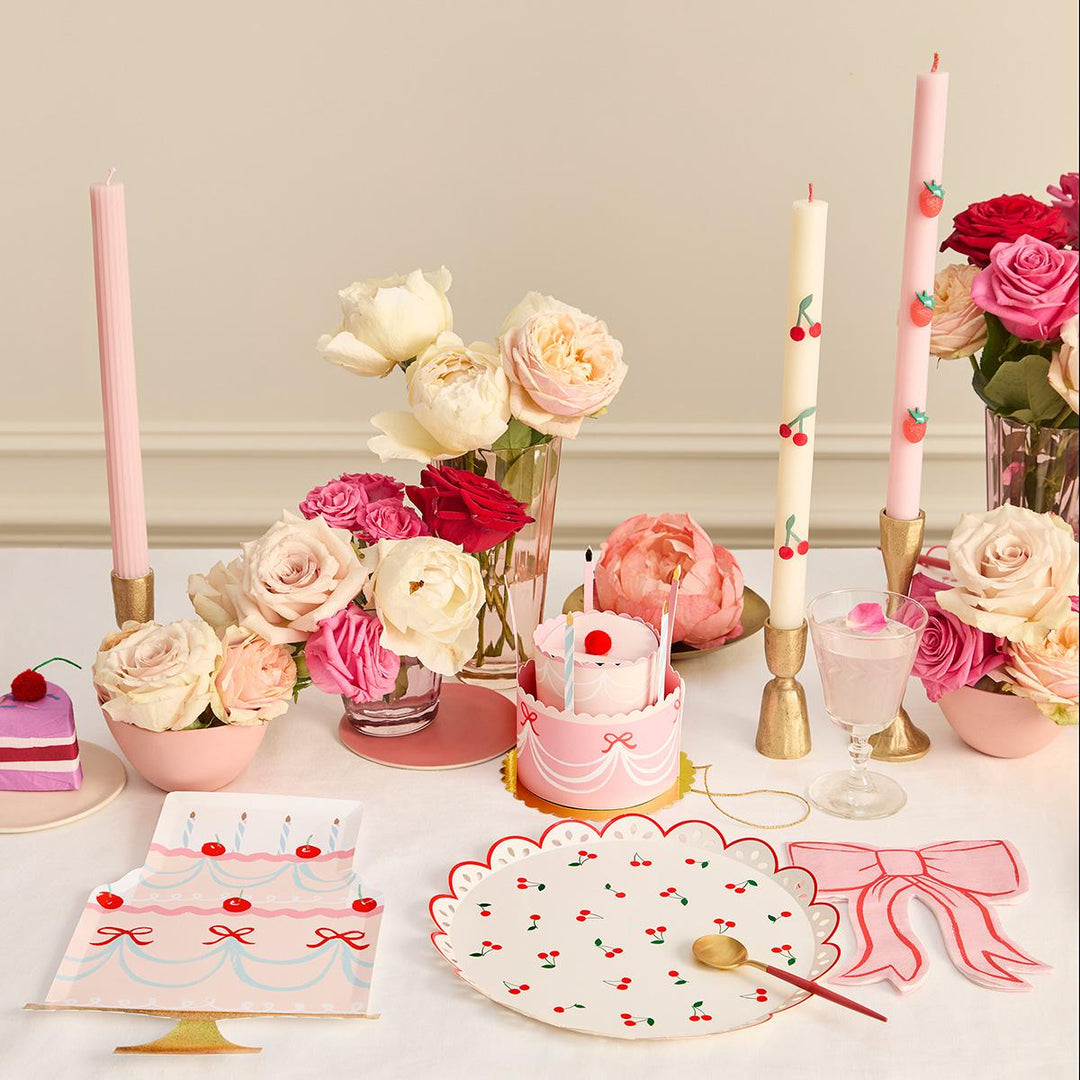 Fancy Cake Party Plates x 8 | Meri Meri party plates Fancy Cake Party Plates x 8