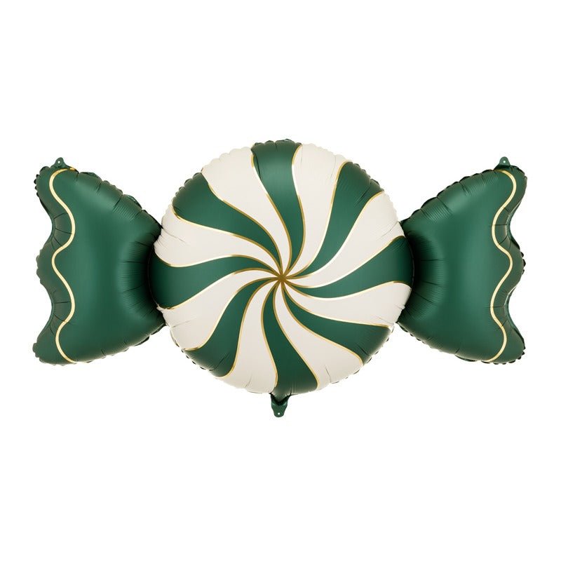 Green & Beige Candy Foil Balloon