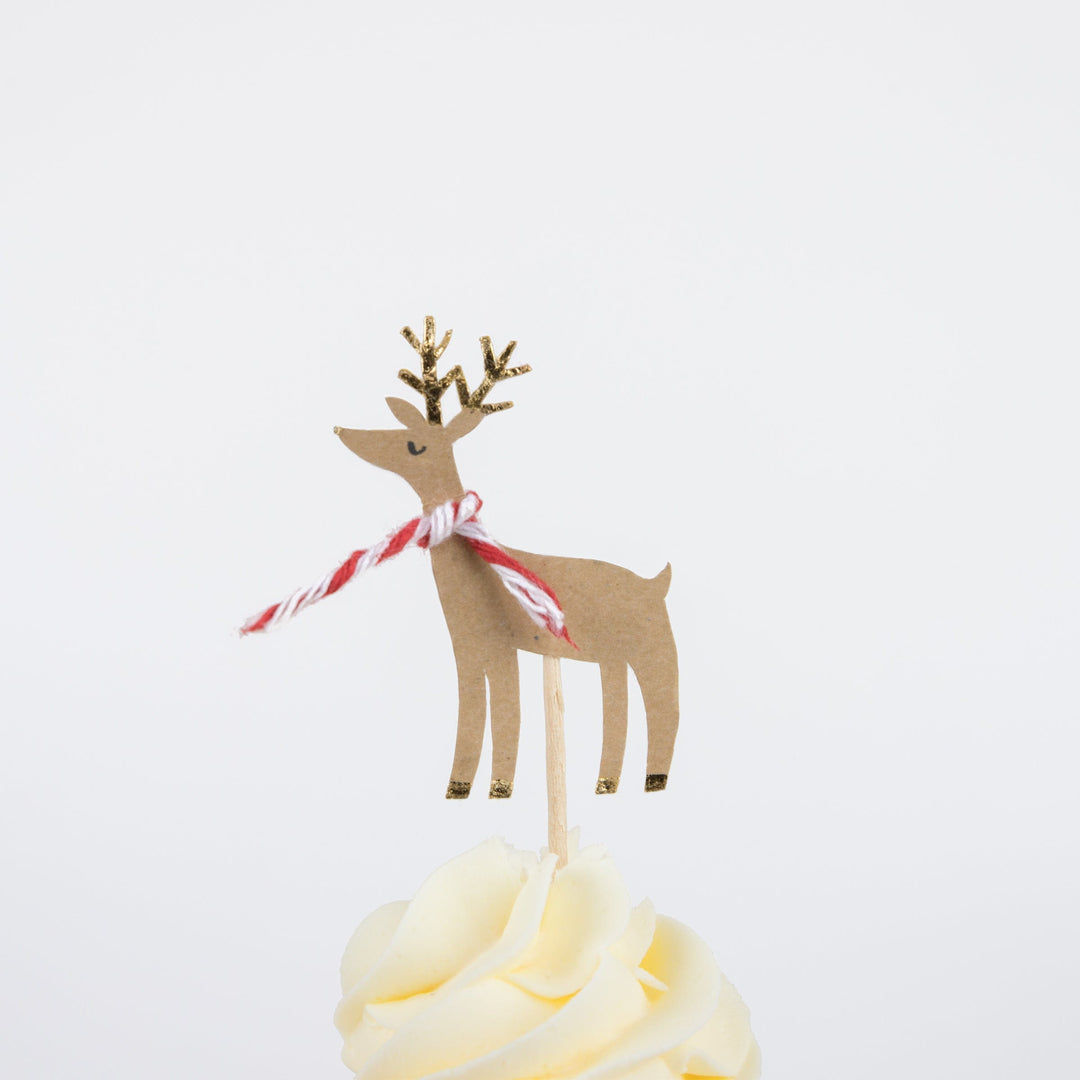 Festive House Christmas Cupcake Kit x 24 | Meri Meri Christmas Baking Cake Decorating Supplies Festive House Christmas Cupcake Kit x 24
