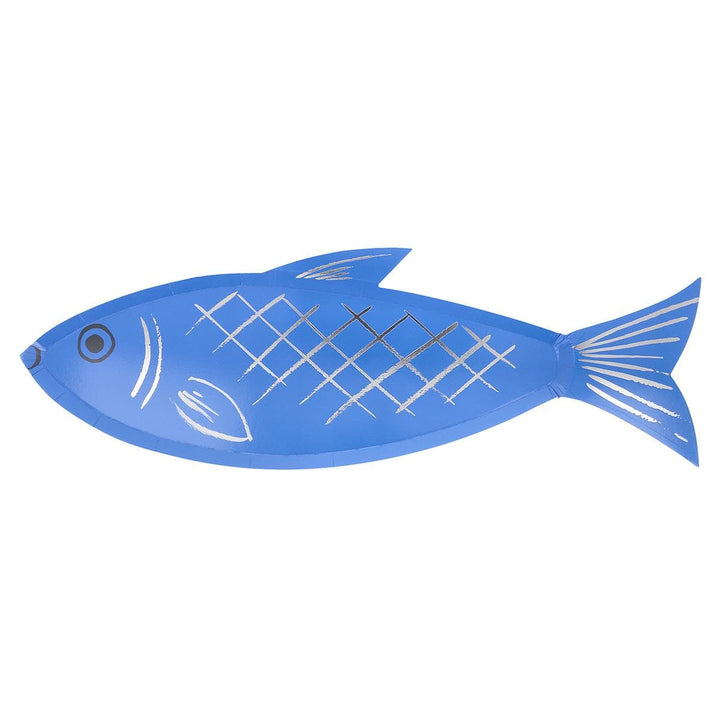 Fish Shaped Party Plates x 8 | Meri Meri party plates Fish Shaped Party Plates x 8