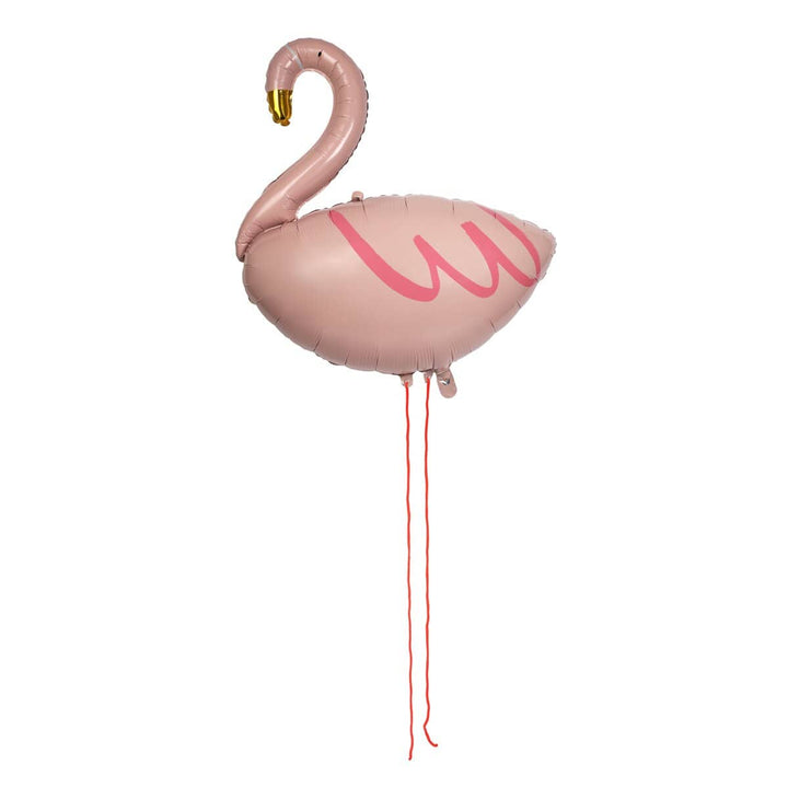 Flamingo Foil Balloon 38 inch | Meri Meri Tropical Party Foil Balloon Flamingo Foil Balloon (38 inch)