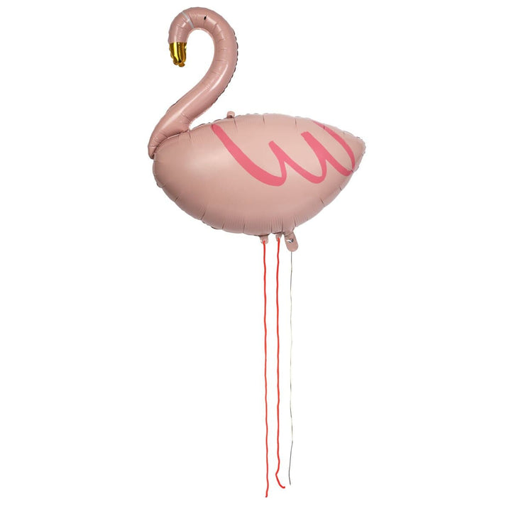 Flamingo Foil Balloon 38 inch | Meri Meri Tropical Party Foil Balloon Flamingo Foil Balloon (38 inch)
