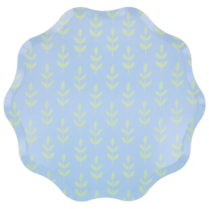 Flora Dinner Party Plates x 8 | Meri Meri party plates Flora Dinner Party Plates x 8
