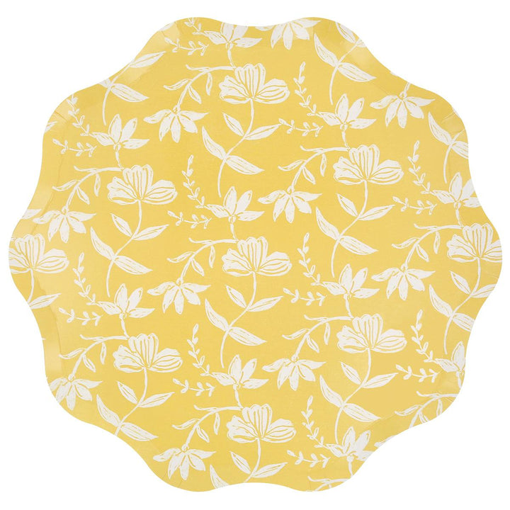 Flora Dinner Party Plates x 8 | Meri Meri party plates Flora Dinner Party Plates x 8