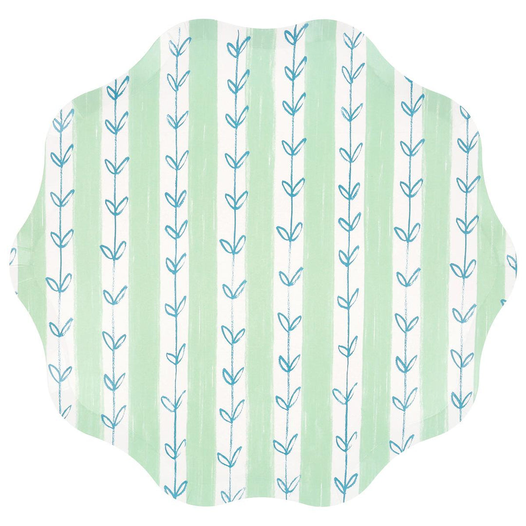 Flora Dinner Party Plates x 8 | Meri Meri party plates Flora Dinner Party Plates x 8